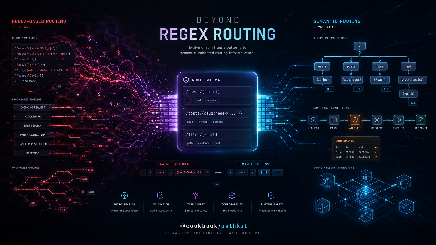 Introducing @cookbook/pathkit as Semantic Routing Infrastructure